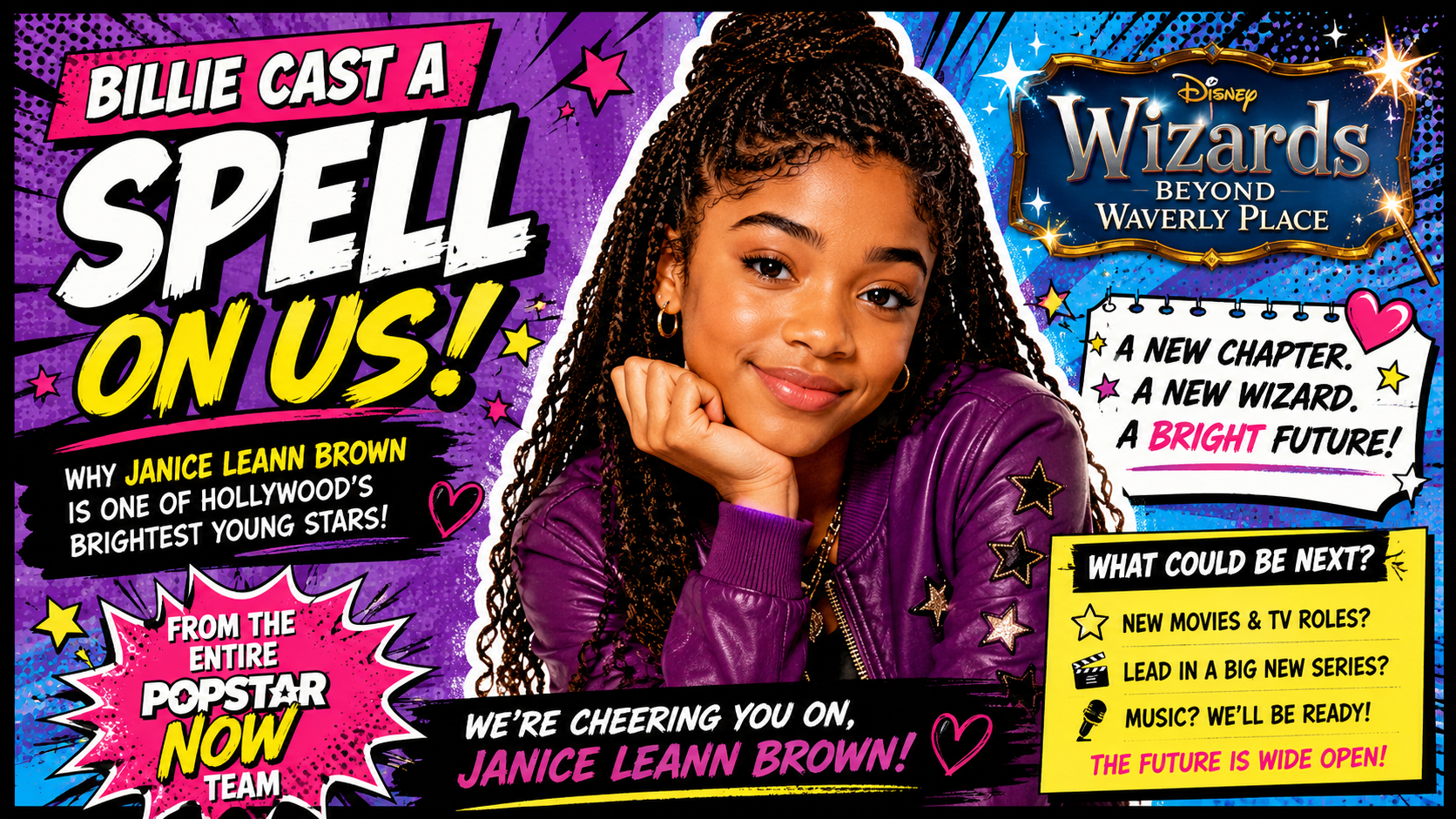 Billie Cast a Spell on Us: Why Janice LeAnn Brown Is One of Hollywood’s Brightest Young Stars