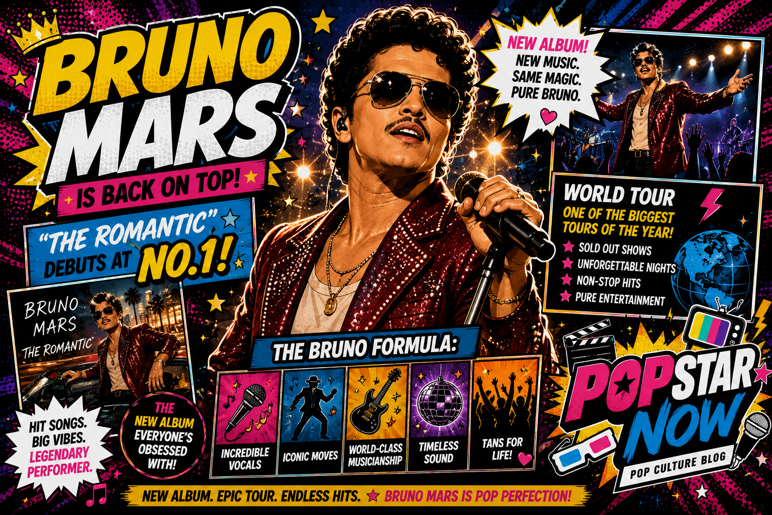 Bruno Mars Is Back on Top: Why The Romantic Is One of the Year’s Biggest Pop Stories