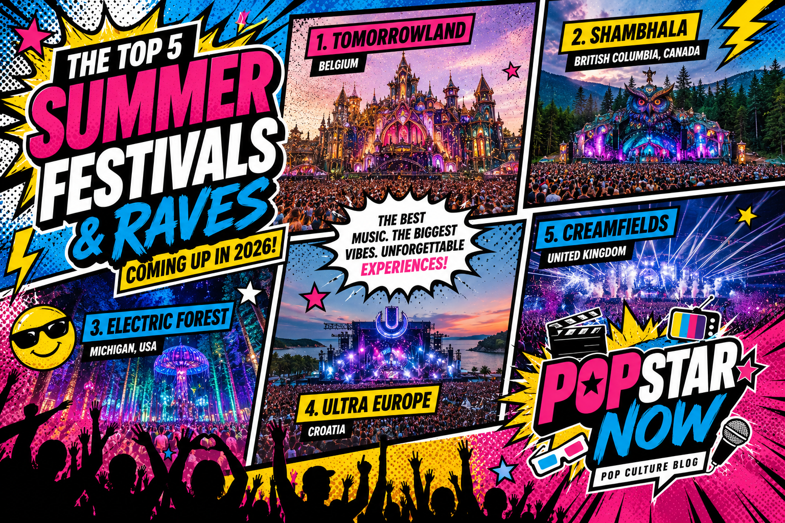 The Top 5 Summer Festivals & Raves You Can’t Miss in 2026