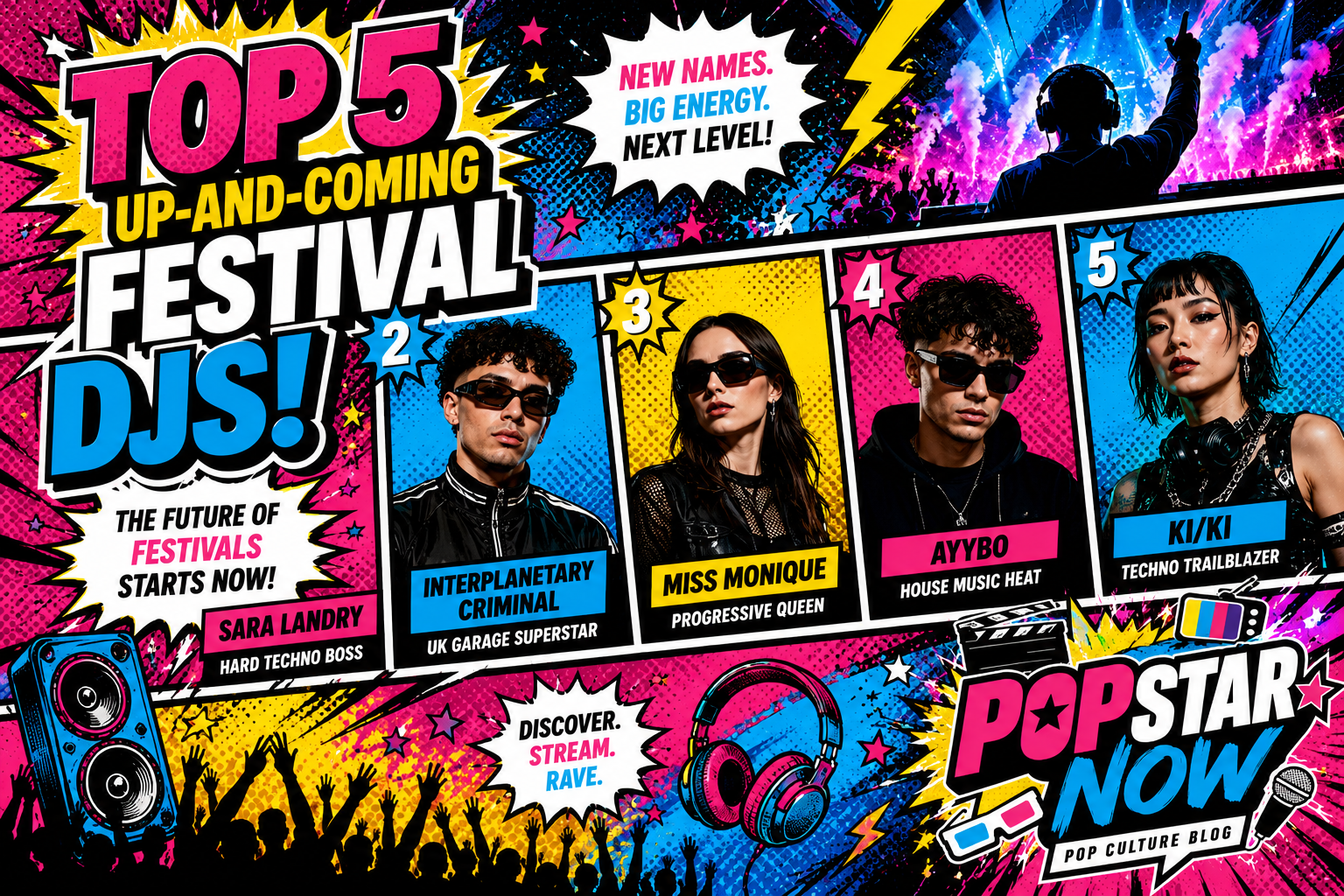 Top 5 Up-and-Coming Festival DJs You Need to Know in 2026