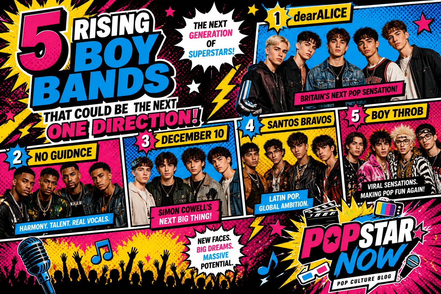 5 Rising Boy Bands That Could Be the Next One Direction