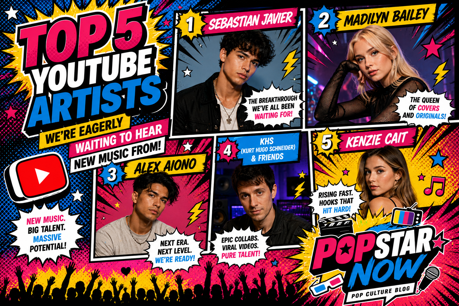 5 YouTube Artists We’re Eagerly Waiting to Hear New Music From