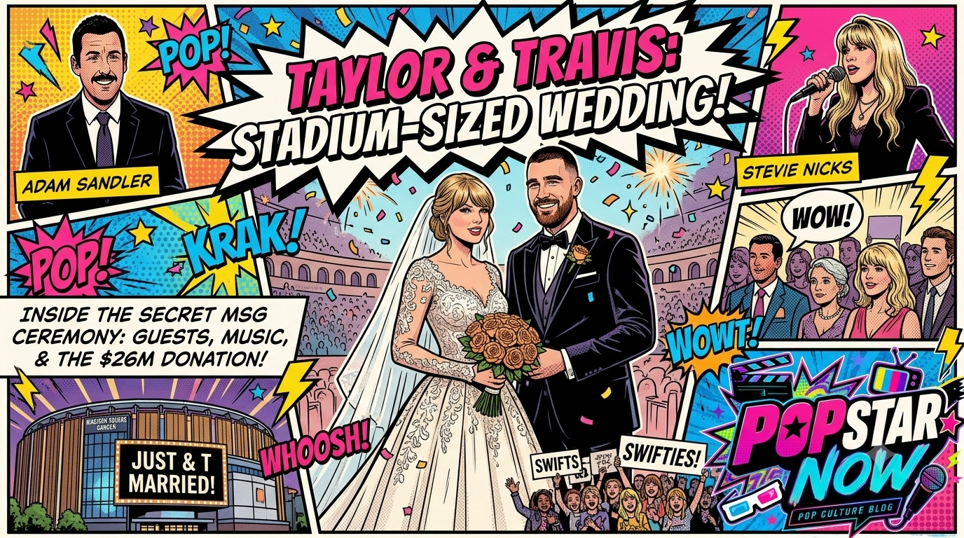 Taylor Swift’s Wedding Becomes the Pop Culture Event of the Year